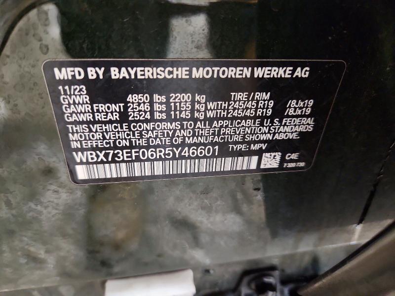 78222545 :رقم المزاد ، WBX73EF06R5Y46601 vin ، 2024 Bmw X1 مزاد بيع
