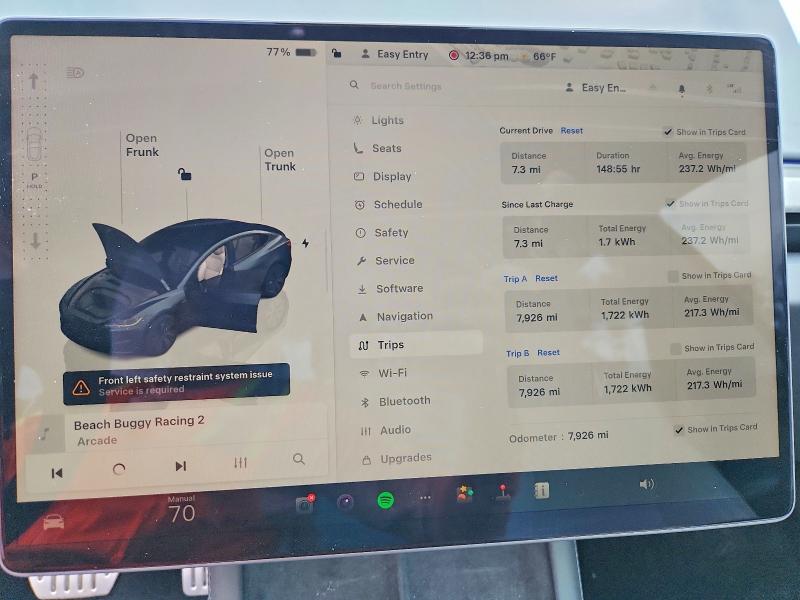 Aukcja sprzedaży 2025 Tesla Model 3, vin: 5YJ3E1EB3SF935130, numer aukcji: 78992595