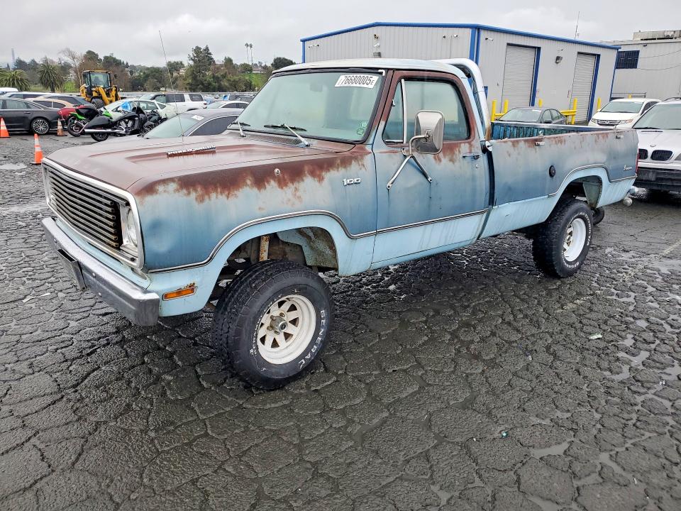 76680005 :رقم المزاد ، W14BE6S255820 vin ، 1976 Dodge Ram 150 مزاد بيع