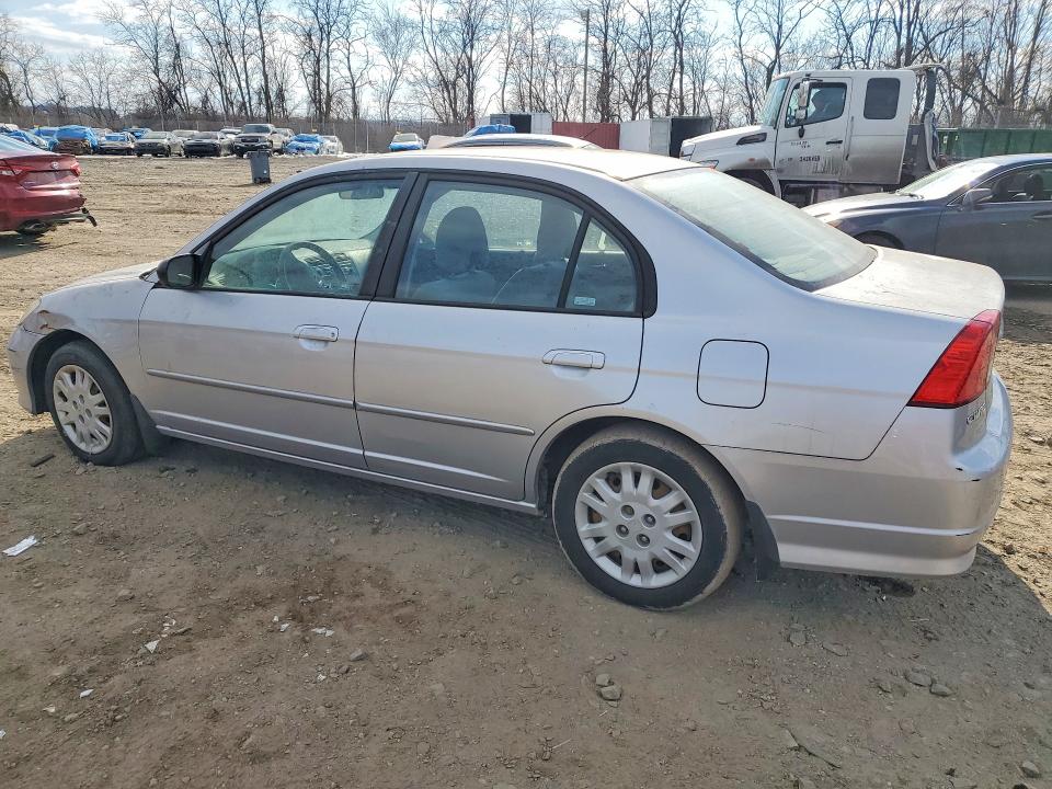 2005 Honda Civic მანქანა იყიდება აუქციონზე, vin: 2HGES16545H607435, აუქციონის ნომერი: 49392546