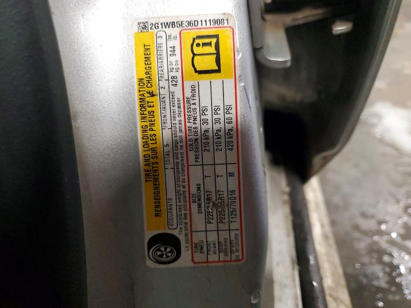 77094025 :رقم المزاد ، 2G1WB5E36D1119081 vin ، 2013 Chevrolet Impala Lt مزاد بيع