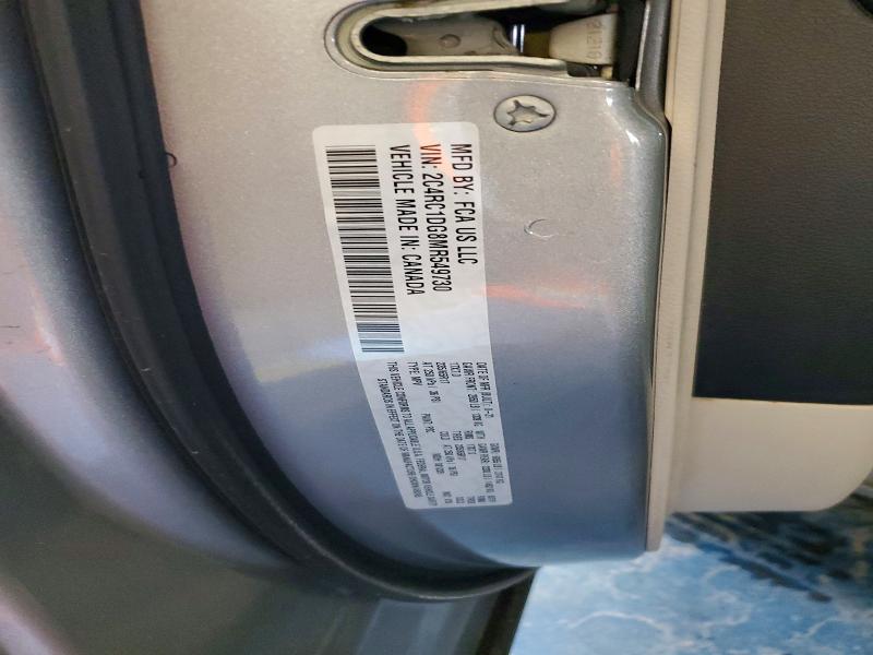 Aukcja sprzedaży 2021 Chrysler Voyager, vin: 2C4RC1DG8MR549730, numer aukcji: 75544695