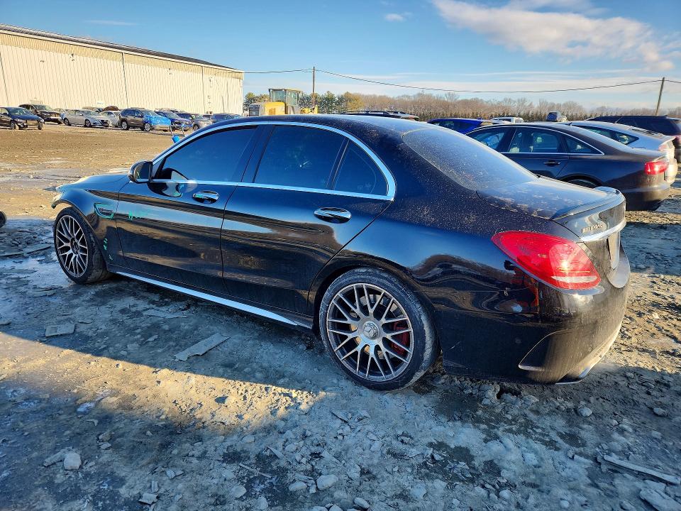 77128185 :رقم المزاد ، 55SWF8HB2GU107672 vin ، 2016 Mercedes-benz C 63 Amg-s مزاد بيع