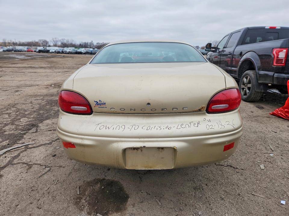 2000 Chrysler Concorde მანქანა იყიდება აუქციონზე, vin: 2C3HD46RXYH156577, აუქციონის ნომერი: 78110085
