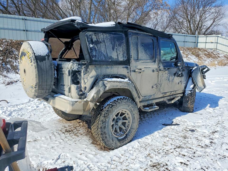 78922705 :رقم المزاد ، 1C4HJXDG5JW168554 vin ، 2018 Jeep Wrangler Unlimited مزاد بيع