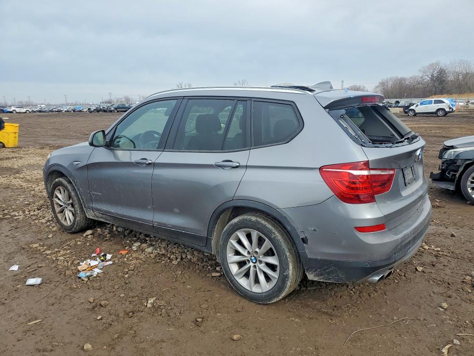 2015 Bmw X3 მანქანა იყიდება აუქციონზე, vin: 5UXWX9C55F0D54107, აუქციონის ნომერი: 78039765