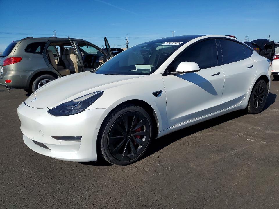 Aukcja sprzedaży 2022 Tesla Model 3, vin: 5YJ3E1EA2NF342662, numer aukcji: 78559705