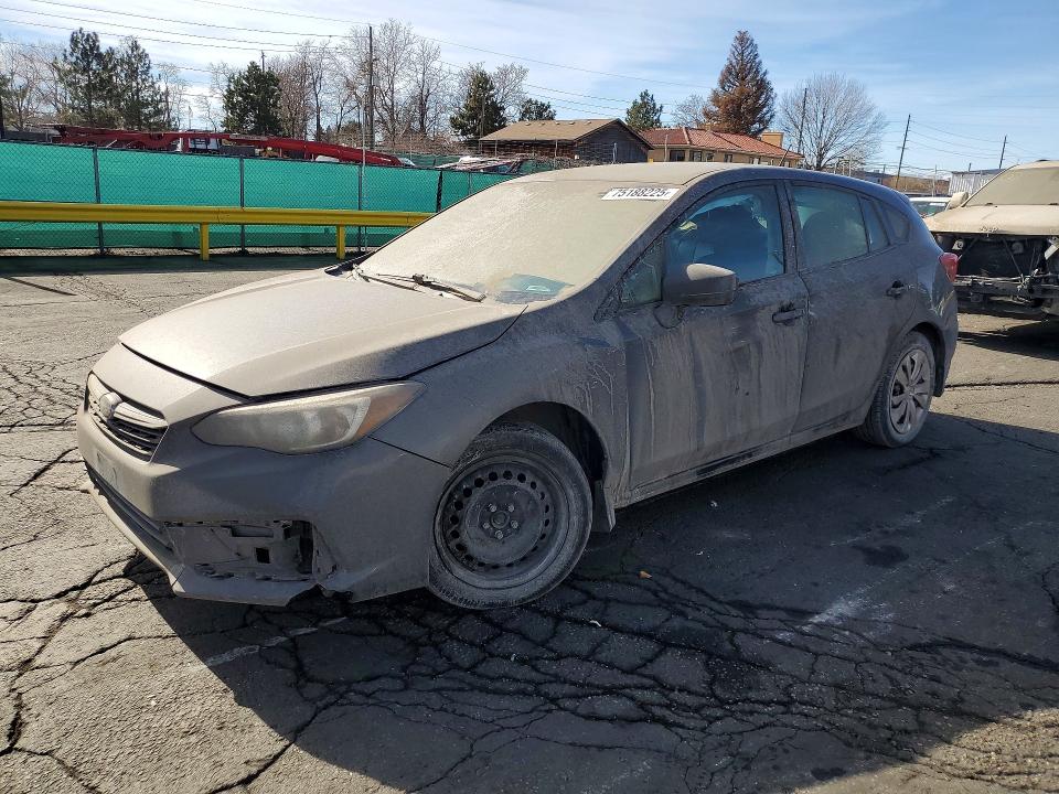 2020 Subaru Impreza მანქანა იყიდება აუქციონზე, vin: 4S3GTAB61L3722643, აუქციონის ნომერი: 75188225
