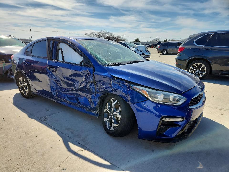 75743395 :رقم المزاد ، 3KPF24AD4ME263182 vin ، 2021 Kia Forte مزاد بيع