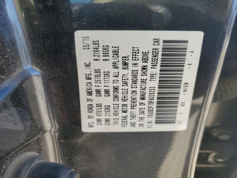 77881995 :رقم المزاد ، 19UUB3F79FA009253 vin ، 2015 Acura Tlx مزاد بيع
