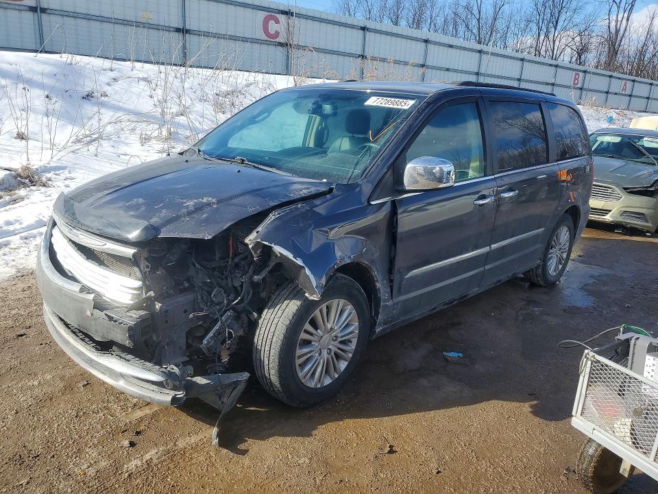 2016 Chrysler Town & Country მანქანა იყიდება აუქციონზე, vin: 2C4RC1CG5GR188415, აუქციონის ნომერი: 77289885