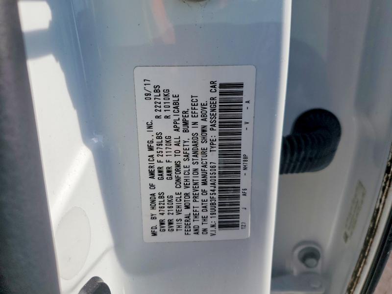 Aukcja sprzedaży 2018 Acura Tlx, vin: 19UUB3F54JA005067, numer aukcji: 78480815