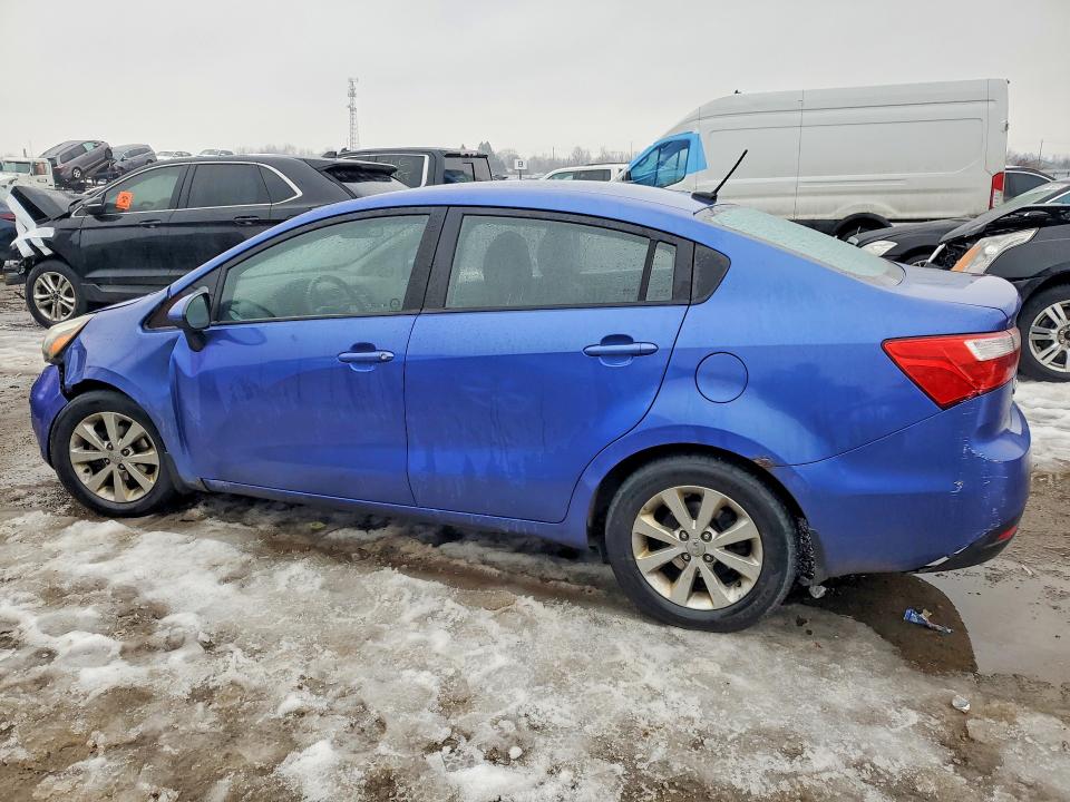 2013 Kia Rio მანქანა იყიდება აუქციონზე, vin: KNADM4A38D6281616, აუქციონის ნომერი: 76482095