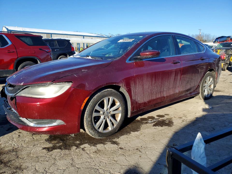 75569595 :رقم المزاد ، 1C3CCCAB8FN754513 vin ، 2015 Chrysler 200 مزاد بيع