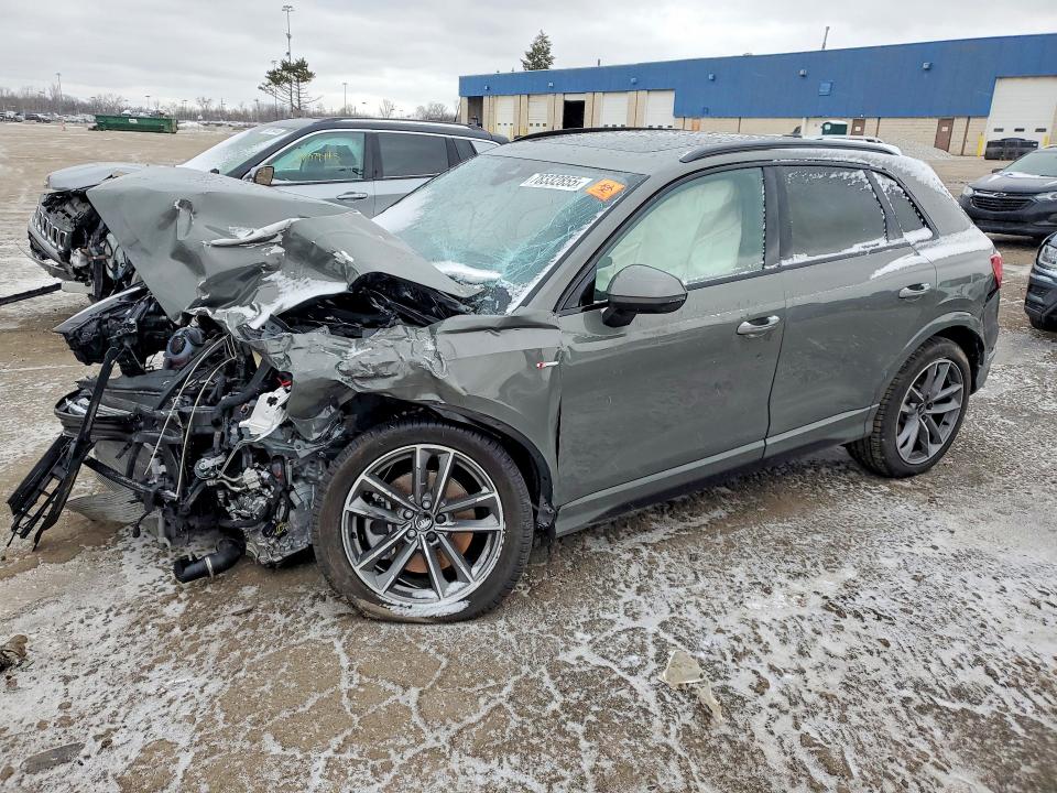 2025 Audi Q3 მანქანა იყიდება აუქციონზე, vin: WA1DECF36S1096780, აუქციონის ნომერი: 78332855