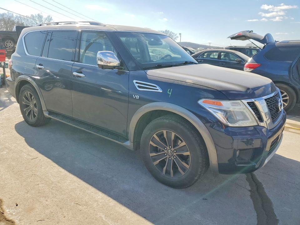76512205 :رقم المزاد ، JN8AY2NC0H9510226 vin ، 2017 Nissan Armada Sv مزاد بيع