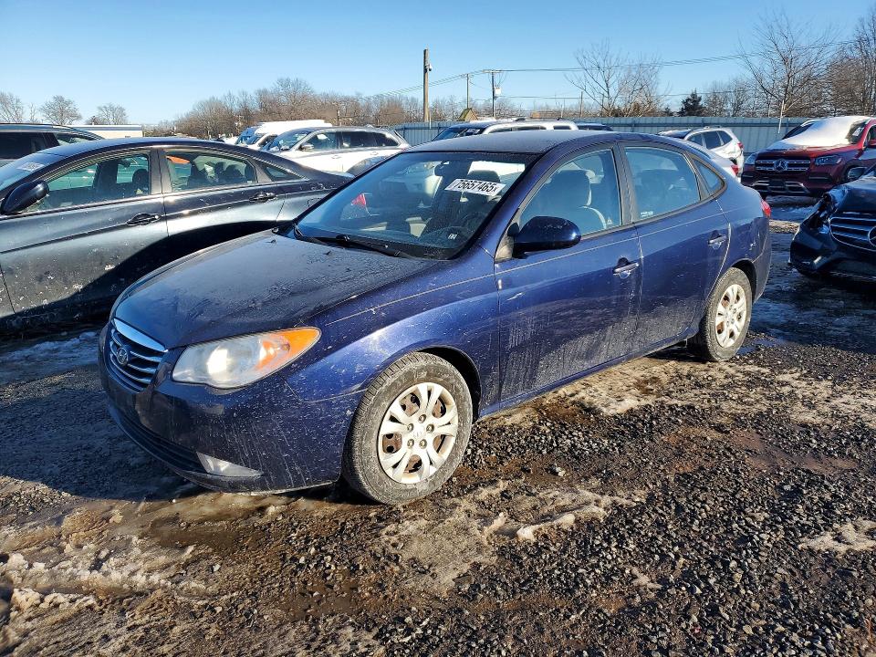 75657465 :رقم المزاد ، KMHDU4AD5AU156538 vin ، 2010 Hyundai Elantra مزاد بيع