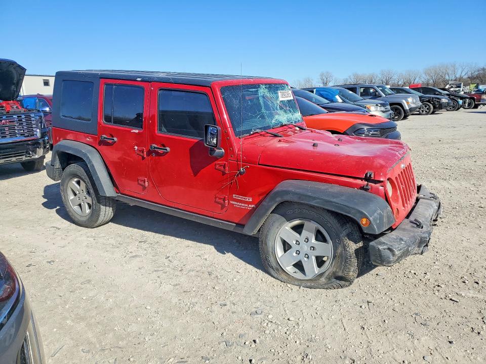 2010 Jeep Wrangler Unlimited მანქანა იყიდება აუქციონზე, vin: 1J4BA3H12AL173145, აუქციონის ნომერი: 78090365