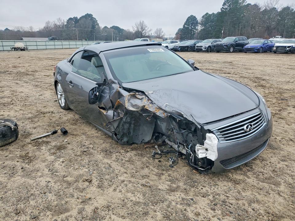 2012 Infiniti G37 Convertible მანქანა იყიდება აუქციონზე, vin: JN1CV6FE9CM202744, აუქციონის ნომერი: 77855395