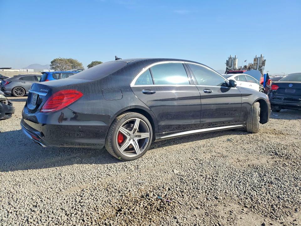 76952995 :رقم المزاد ، WDDUG7JBXFA139826 vin ، 2015 Mercedes-benz S 63 Amg مزاد بيع