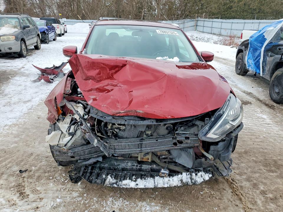 78857325 :رقم المزاد ، 3N1AB7AP5KY389068 vin ، 2019 Nissan Sentra مزاد بيع