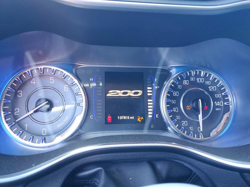 78784125 :رقم المزاد ، 1C3CCCAB6FN751951 vin ، 2015 Chrysler 200 مزاد بيع