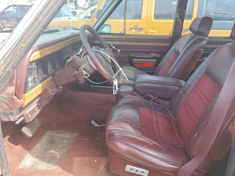 1987 Jeep Grand Wagoneer მანქანა იყიდება აუქციონზე, vin: 1JCNJ15UXHT006109, აუქციონის ნომერი: 76623265