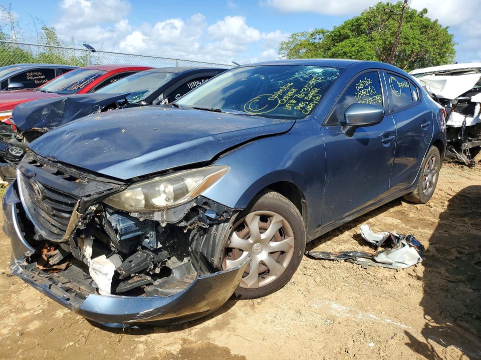 Продажа на аукционе авто 2016 Mazda 3, vin: JM1BM1T77G1354193, номер лота: 76135395