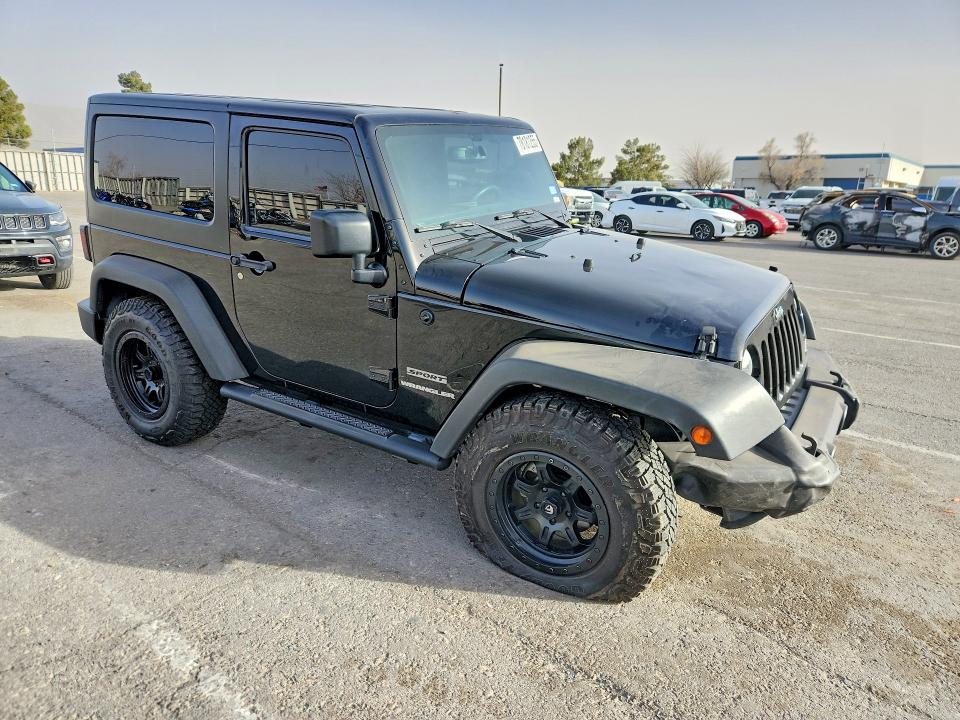 Aukcja sprzedaży 2015 Jeep Wrangler, vin: 1C4AJWAG0FL595195, numer aukcji: 78181255