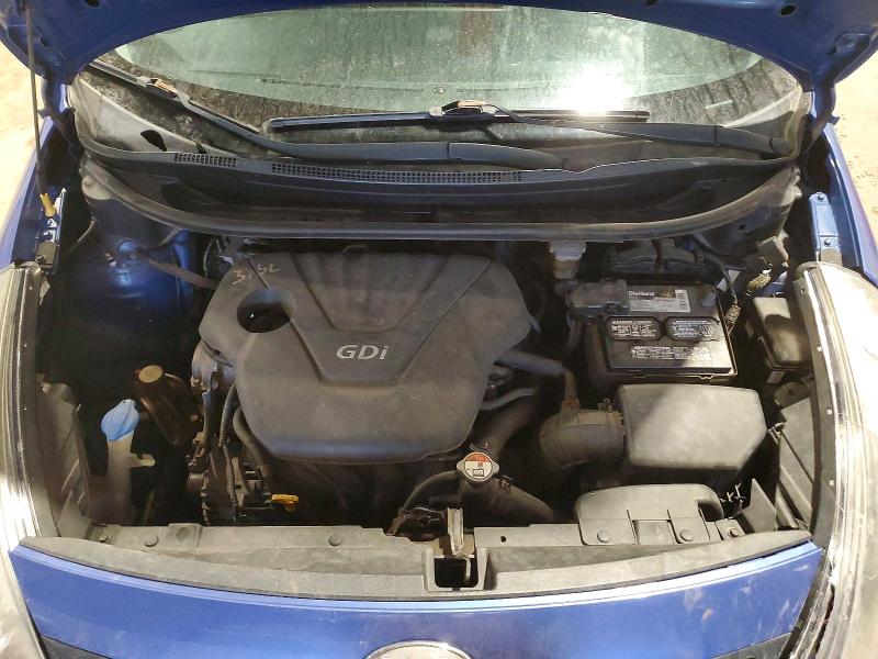 2013 Kia Rio Lx Automatic მანქანა იყიდება აუქციონზე, vin: KNADM4A34D6262268, აუქციონის ნომერი: 76908015