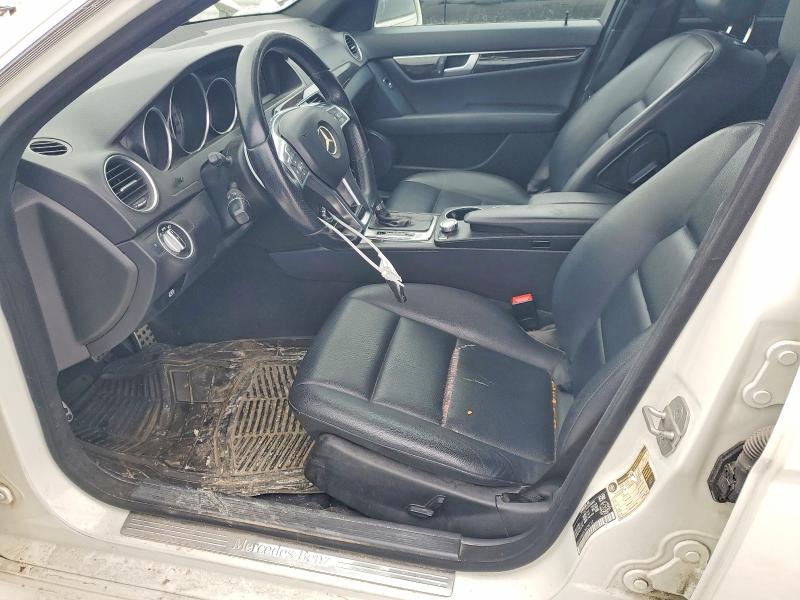 2012 Mercedes-benz C მანქანა იყიდება აუქციონზე, vin: WDDGF8BB3CA638712, აუქციონის ნომერი: 78471205