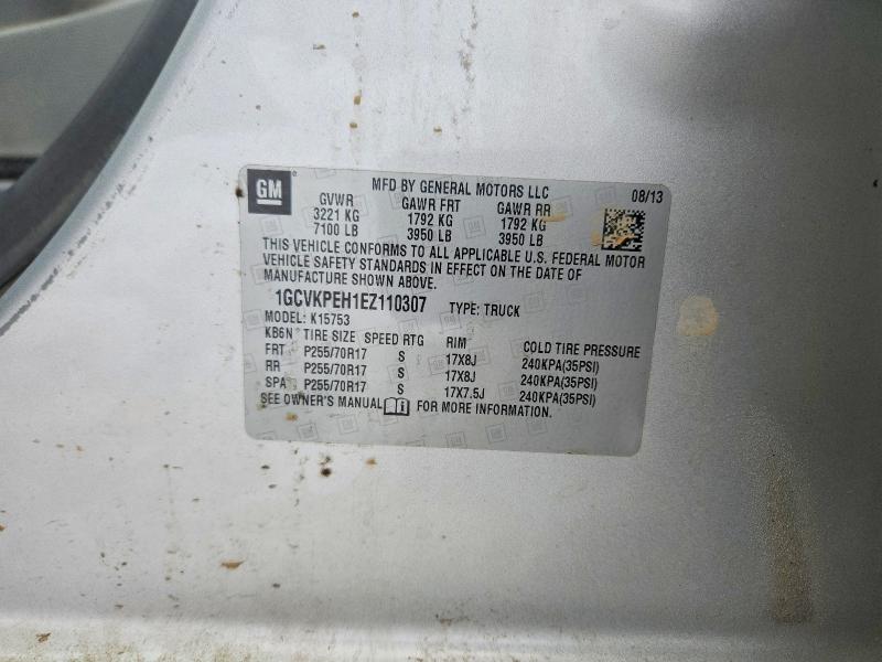 Aukcja sprzedaży 2014 Chevrolet Silverado, vin: 1GCVKPEH1EZ110307, numer aukcji: 75417815