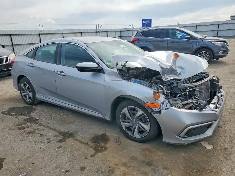 2020 Honda Civic მანქანა იყიდება აუქციონზე, vin: 19XFC2F62LE204836, აუქციონის ნომერი: 75686825