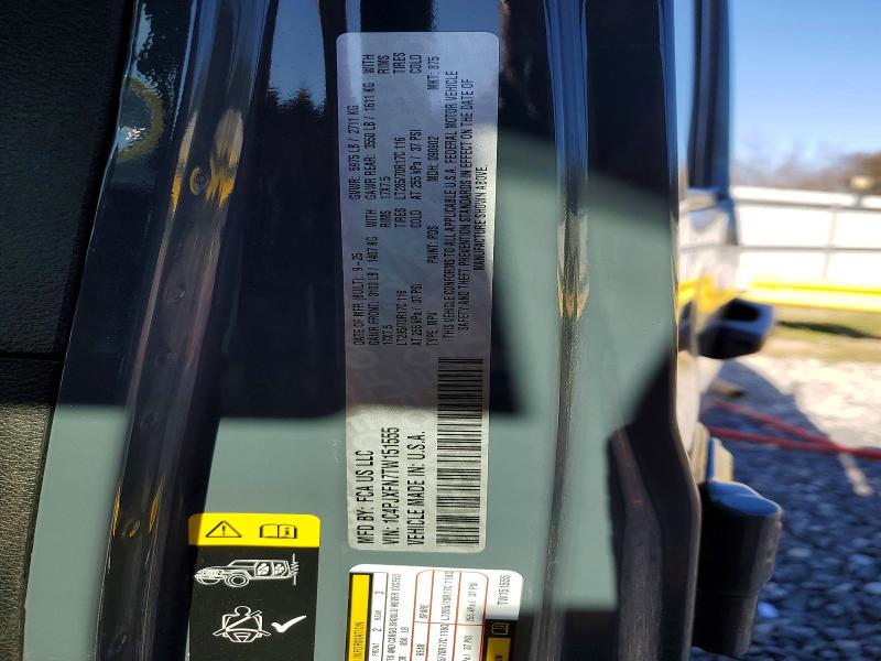 Aukcja sprzedaży 2026 Jeep Wrangler, vin: 1C4PJXFN7TW151555, numer aukcji: 78822885