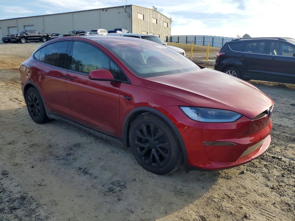 76989025 :رقم المزاد ، 7SAXCAE57RF442727 vin ، 2024 Tesla Model X مزاد بيع