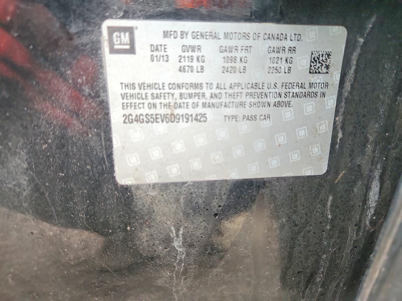 Продажа на аукционе авто 2013 Buick Regal, vin: 2G4GS5EV6D9191425, номер лота: 77889875