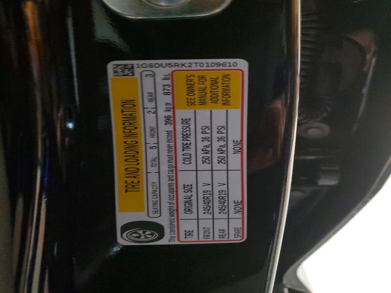 2026 Cadillac Ct5 მანქანა იყიდება აუქციონზე, vin: 1G6DU5RK2T0109610, აუქციონის ნომერი: 78685345