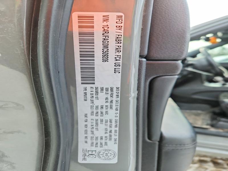 Продаж на аукціоні авто 2021 Jeep Grand Cherokee, vin: 1C4RJFAG0MC509206, номер лоту: 74208065