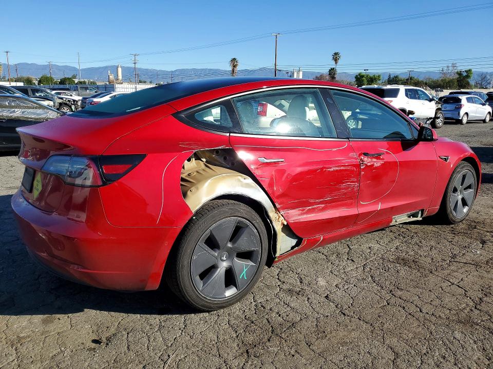 Aukcja sprzedaży 2022 Tesla Model 3, vin: 5YJ3E1EA9NF375240, numer aukcji: 77279015