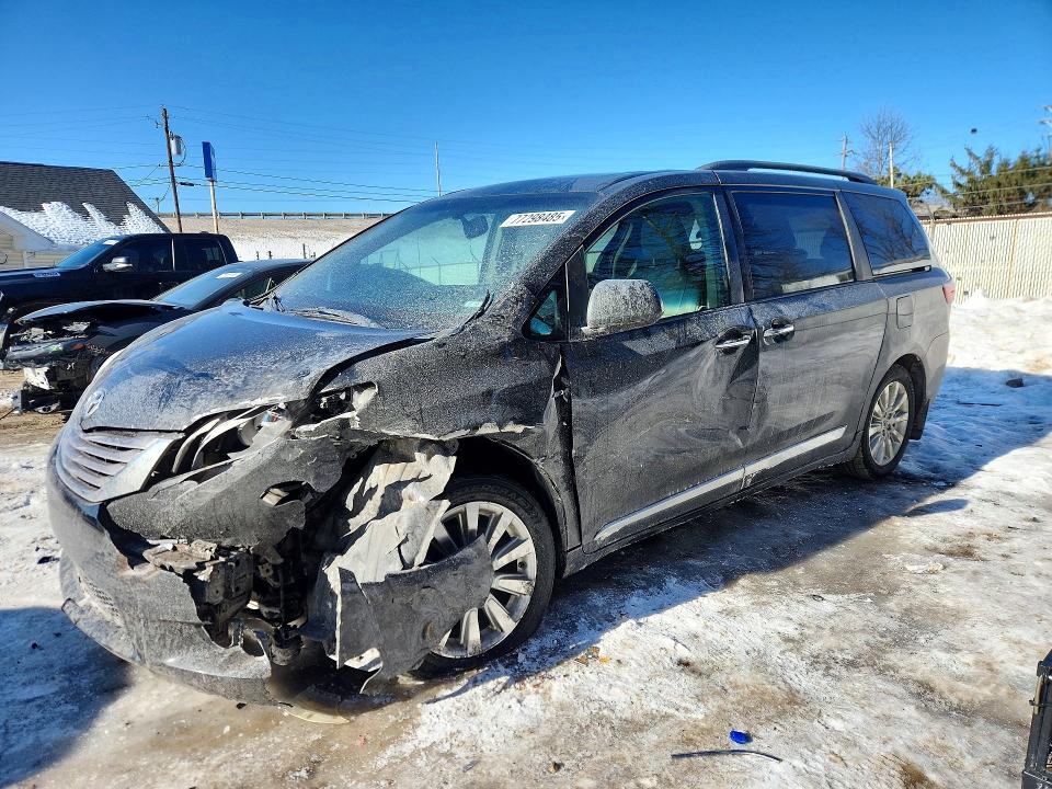 Aukcja sprzedaży 2016 Toyota Sienna, vin: 5TDDK3DC7GS136005, numer aukcji: 77298485