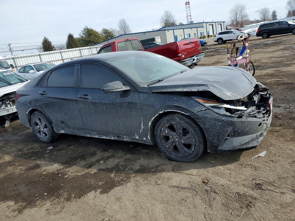 2021 Hyundai Elantra მანქანა იყიდება აუქციონზე, vin: KMHLS4AG3MU105216, აუქციონის ნომერი: 76813755