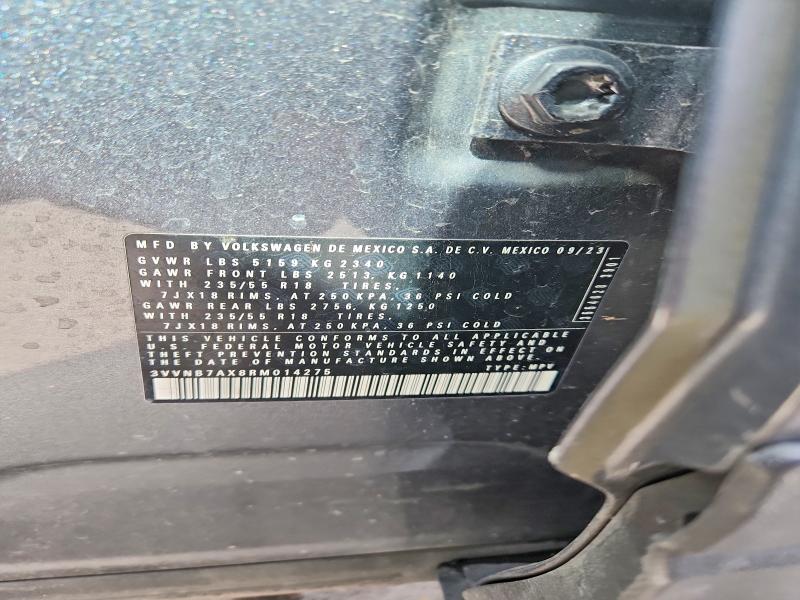Продажа на аукционе авто 2024 Volkswagen Tiguan, vin: 3VVNB7AX8RM014275, номер лота: 78861445