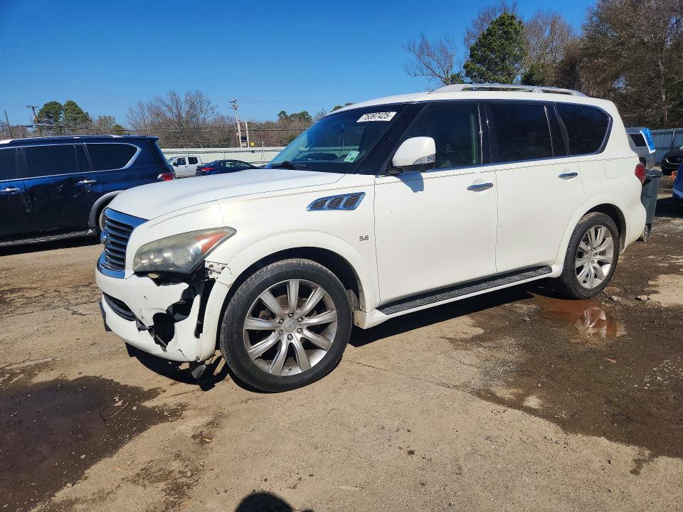 75397425 :رقم المزاد ، JN8AZ2NF2E9551265 vin ، 2014 Infiniti Qx80 مزاد بيع