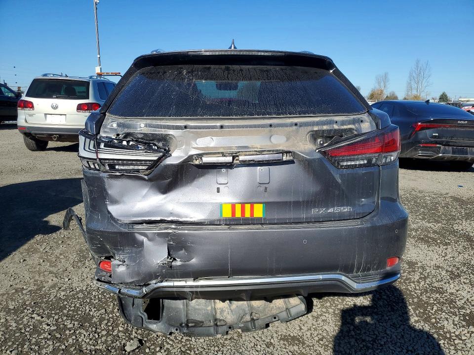 Продажа на аукционе авто 2020 Lexus Rx 450h, vin: 2T2JGMDA4LC048486, номер лота: 76851515