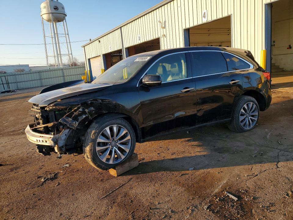 77226895 :رقم المزاد ، 5FRYD4H44FB002168 vin ، 2015 Acura Mdx مزاد بيع