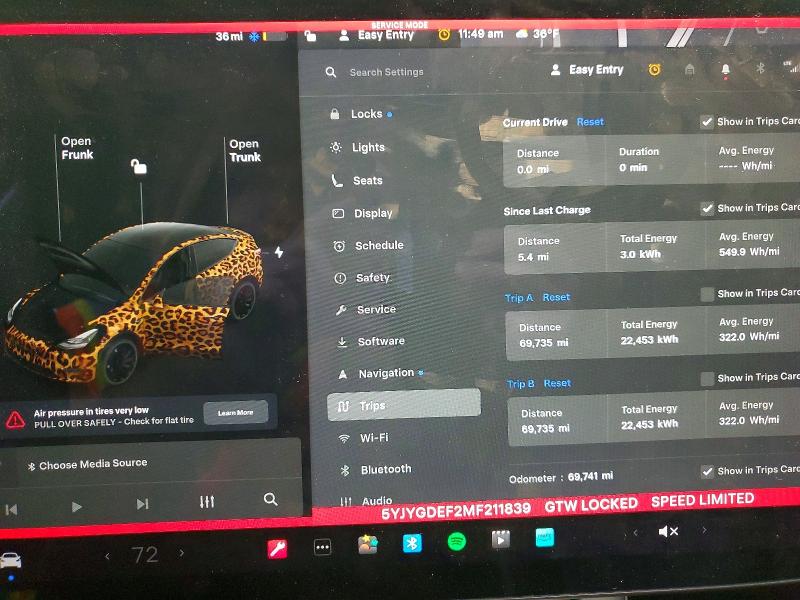 78656135 :رقم المزاد ، 5YJYGDEF2MF211839 vin ، 2021 Tesla Model Y مزاد بيع