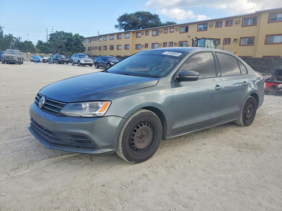 2015 Volkswagen Jetta მანქანა იყიდება აუქციონზე, vin: 3VW2K7AJ5FM284778, აუქციონის ნომერი: 78190905