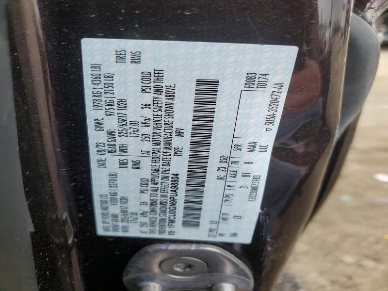 Продажа на аукционе авто 2023 Ford Escape, vin: 1FMCU0GN9PUA98804, номер лота: 77860535