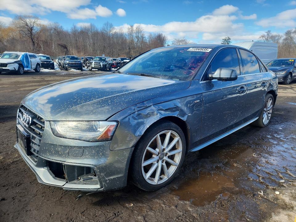 2014 Audi A4 Premium მანქანა იყიდება აუქციონზე, vin: WAUFFAFL8EA006174, აუქციონის ნომერი: 77350935