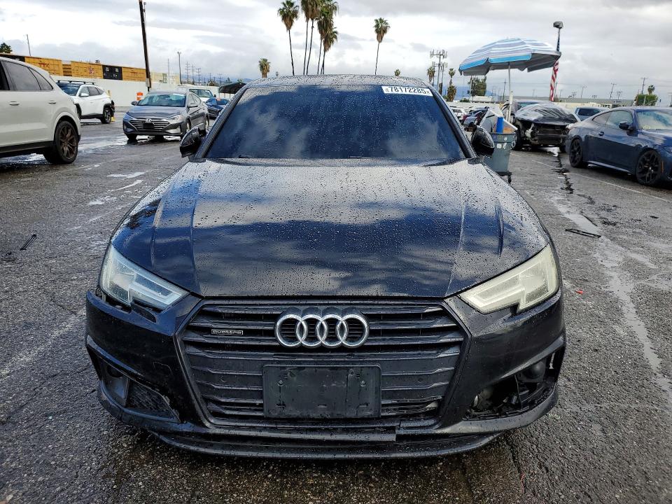 2019 Audi A4 მანქანა იყიდება აუქციონზე, vin: WAUENAF40KA062810, აუქციონის ნომერი: 78172285
